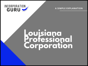 How to Form a Louisiana Professional Corporation (2022)