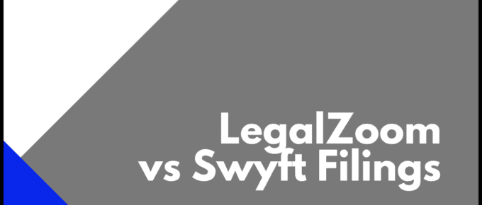 LegalZoom vs Swyft Filings