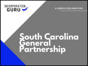 How to Become a South Carolina General Partnership (2022)