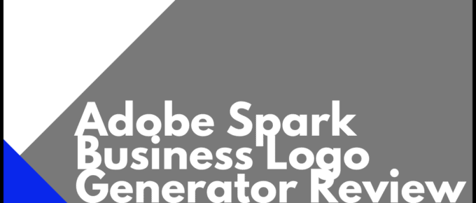 Adobe Spark Business Logo Generator Review